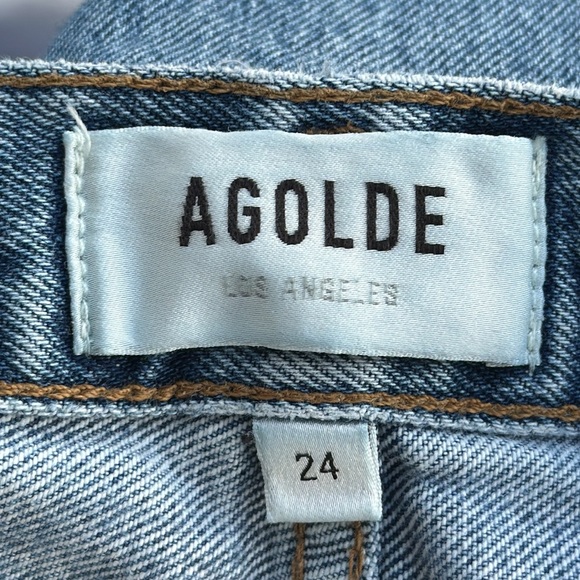 AGOLDE 90's PINCH WAIST IN LINEUP Jeans size 24 - Picture 9 of 11